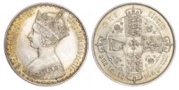 Victoria (1837-1901), Gothic Florin, 1859 Victoria (1837-1901), Gothic Florin, 1859