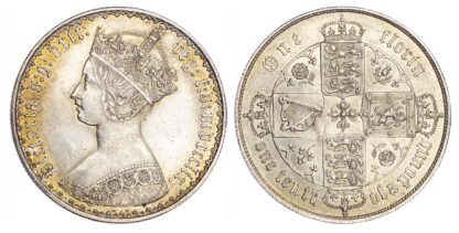 Victoria (1837-1901), Gothic Florin, 1859