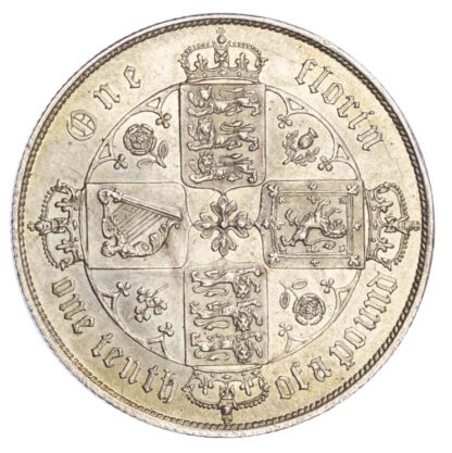 Victoria (1837-1901), Gothic Florin, 1859
