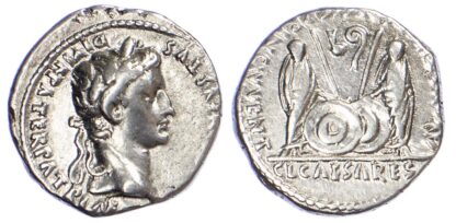 Augustus, Silver Denarius