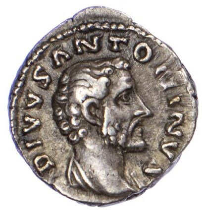 Divus Antoninus Pius, Silver Denarius