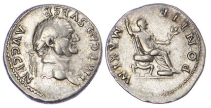 Vespasian, Silver Denarius