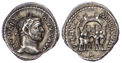 Diocletian, Silver Argenteus