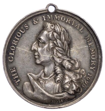 George III (1760-1820), Orange Association 1690, (c 1800), Silver medal