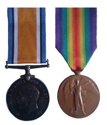 Great War pair to Private John Newman