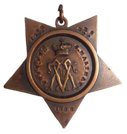 Khedive's Star dated 1882, to Pte J. Maltman