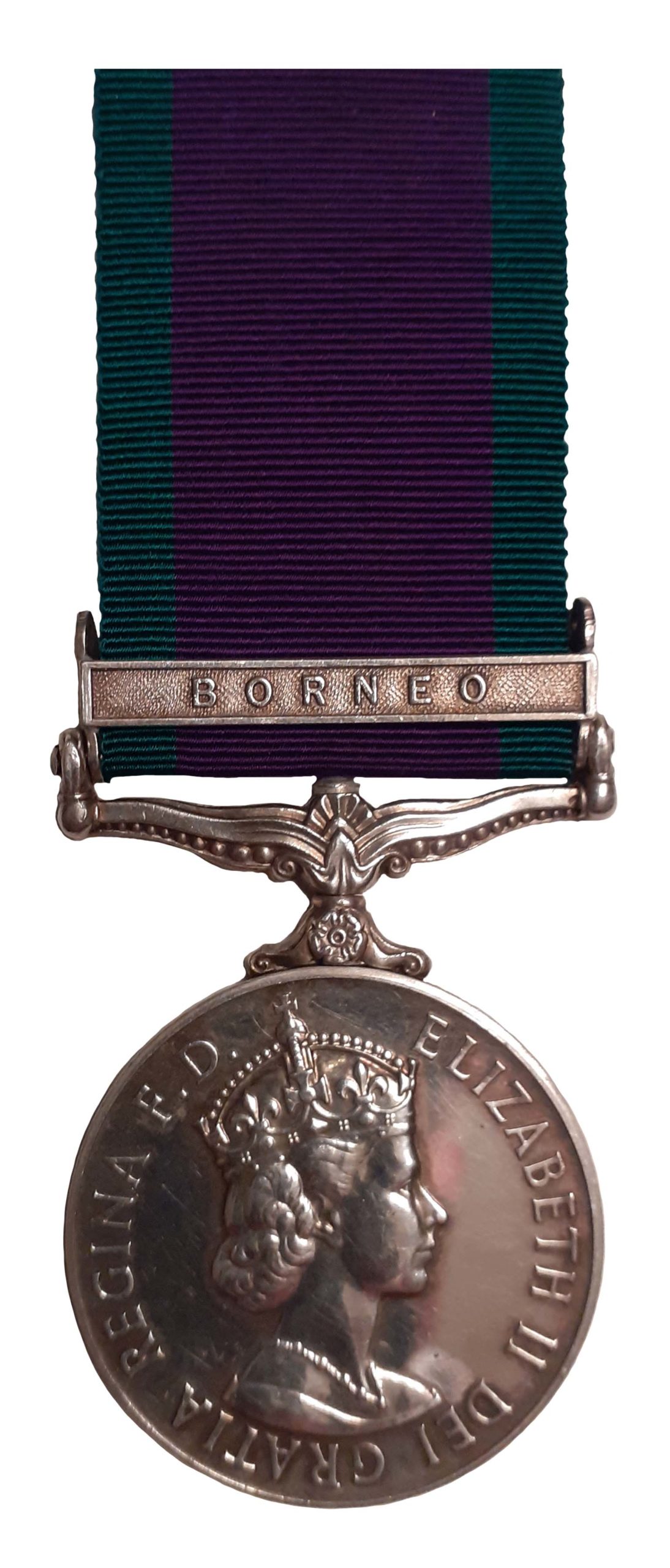 General Service Medal 1962-2007, one clasp, Borneo, to Signaller R.E.J. Culley