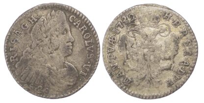Italy, Mantova, Charles VI Habsburg (1707-1740), Lira