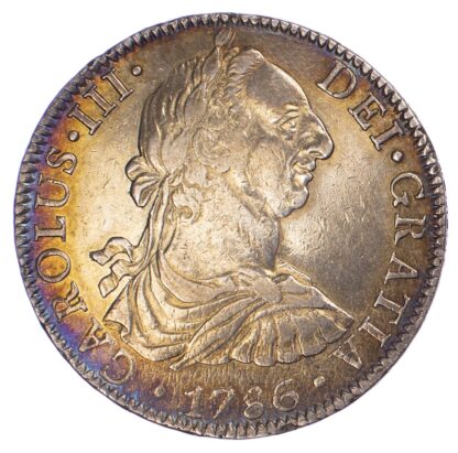 Mexico (colonial), Silver 8 Reales, Carlos III (1759-1788), 1786