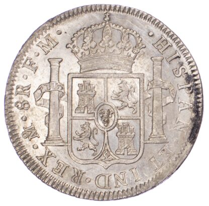 Mexico (colonial), Silver 8 Reales, Carlos IV (1788-1808), 1796
