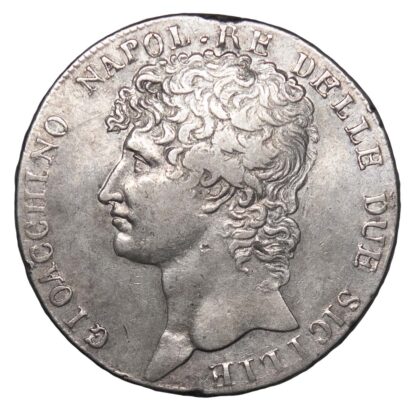 Italy, Sicily, Joachim Murat, 1 Piastra/12 Carlini, 1809