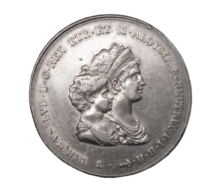 Italy, Tuscany, Charles Louis (Louis II of Etruria) and Maria Louisa, 10 Lire, 1807