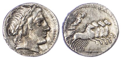 Roman Republic, Anonymous, Silver Denarius
