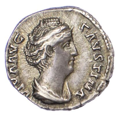 Diva Faustina, Silver Denarius