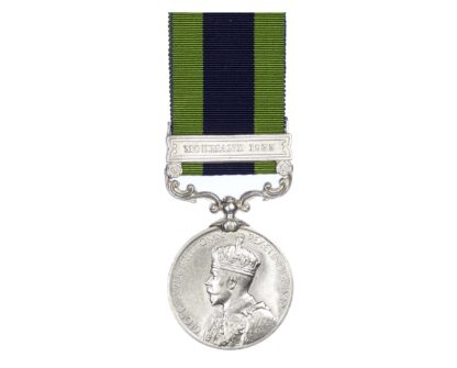 India General Service Medal 1908-35, one clasp, Mohmand 1933, to Gunner Hakim Khan