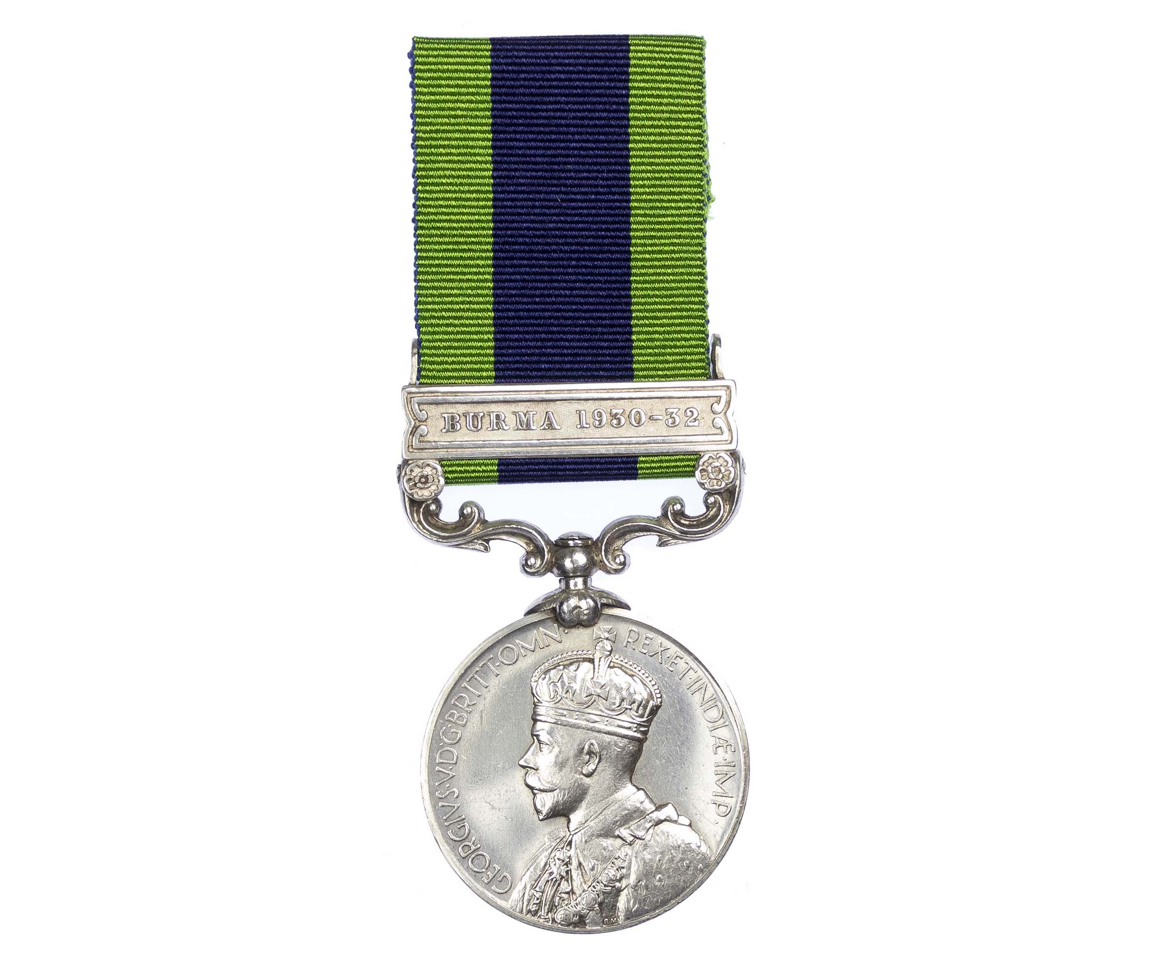 India General Service Medal 1908-35, one clasp, Burma 1930-32, to Special Constable Maung Tha Shu