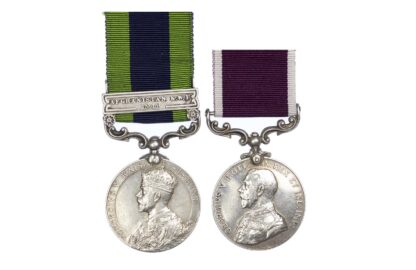 India General service and Long Service Pair to Sergeant J.J. Coppack