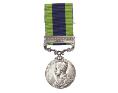 India General Service Medal, 1908-35, one clasp, Afghanistan N.W.F. 1919 to Driver Charles Albert Wigley
