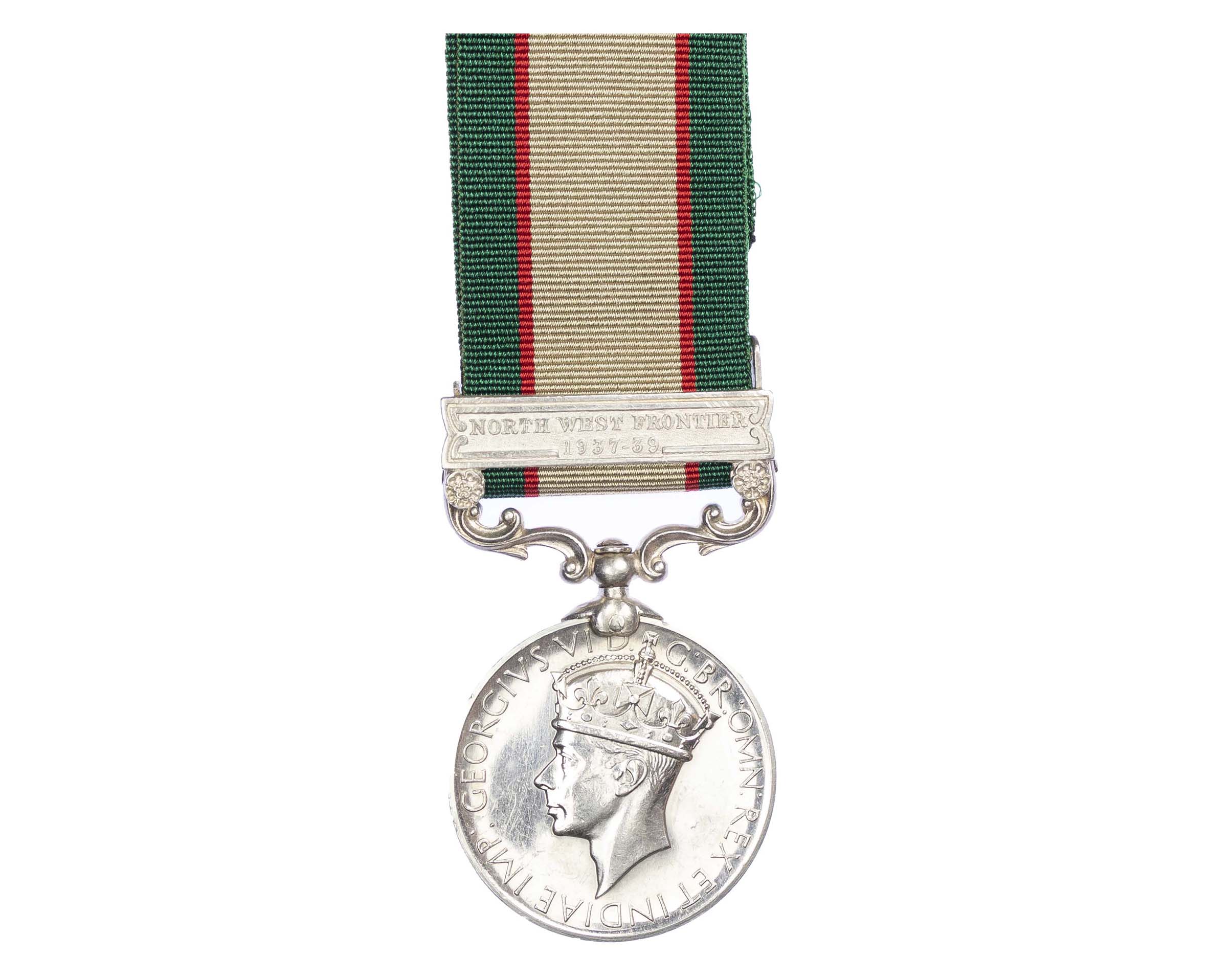 India General Service Medal 1936-1939, one clasp to Gunner Mohd Sharif