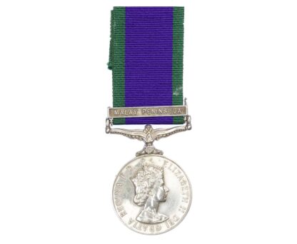 General Service Medal 1962-2007, one clasp, Malay Peninsula to Signalman Lal Bahdur Damai Gurkha Signals