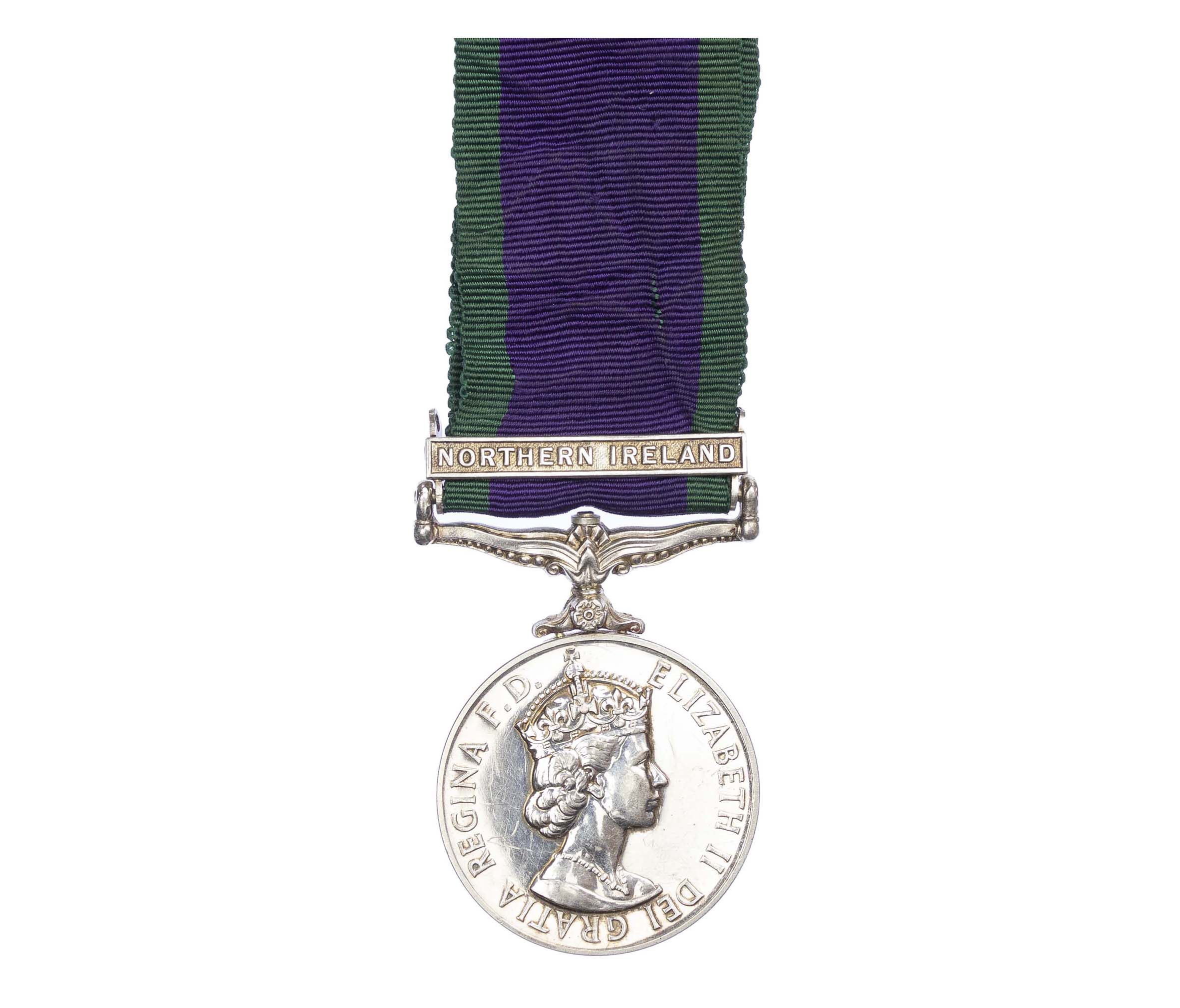 General Service Medal 1962-2007, one clasp Northern Ireland, to Private M.G. Collins