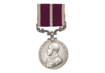 Meritorious Service Medal, GVR, Immediate Issue to Serjeant George Arthur Martin