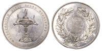 Rowing prize medal, Metropolitan Amateur Regatta silver medal 1906