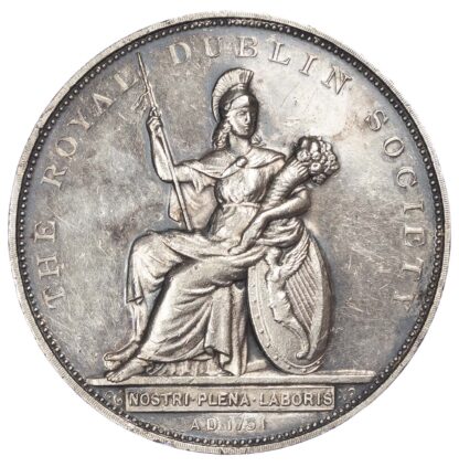 Agricultural prize medal, The Royal Dublin Society Silver medal 1903