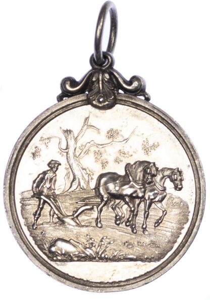 Agricultural prize medal, Highland and Agricultural Society of Scotland Silver medal 1864