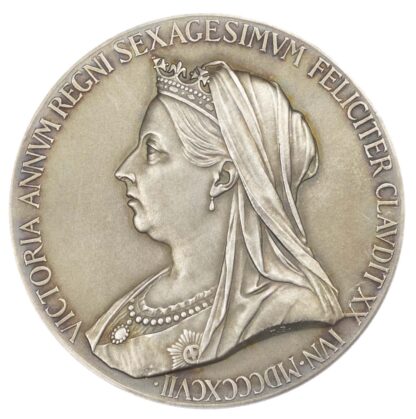 Victoria, Diamond Jubilee, silver medal 1897