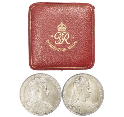 Edward VII, Coronation, Silver medal 1902