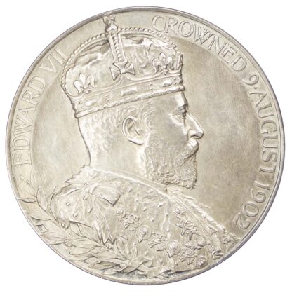 Edward VII, Coronation, Silver medal 1902