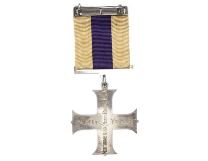 A Great War Military Cross to 2nd Lieutenant, acting Major, Barton Parkinson Hill