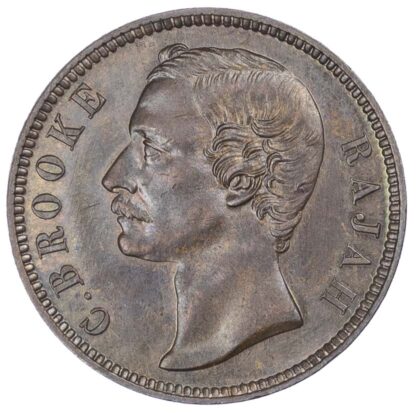 Sarawak. C. Brooke, 1 Cent, 1888