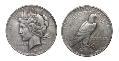 USA, Silver Peace Dollar, 1927