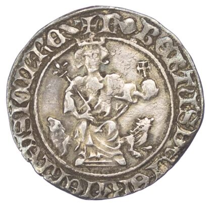 Italy, Naples, Robert "The Wise" of Anjou (1309-1343), silver gigliato