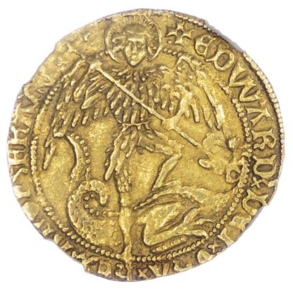 Edward IV, Second Reign (1471-83), Gold Angel, MS 62