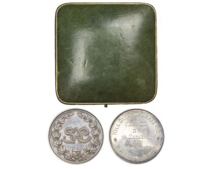 Racing prize medal, Somerset Automobile Club silver 3rd. Handicap medal class III 1912