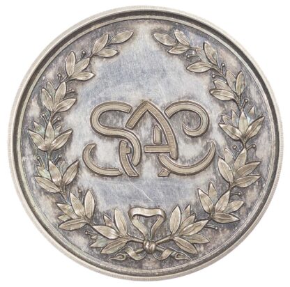 Racing prize medal, Somerset Automobile Club silver 3rd. Handicap medal class III 1912