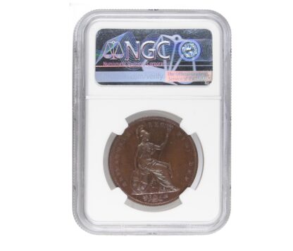 1853 Proof Victoria Copper Penny PF64+