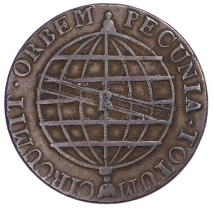 St, Thomas and Prince Islands (Colonial), João VI (1799-1816) copper 80 Réis