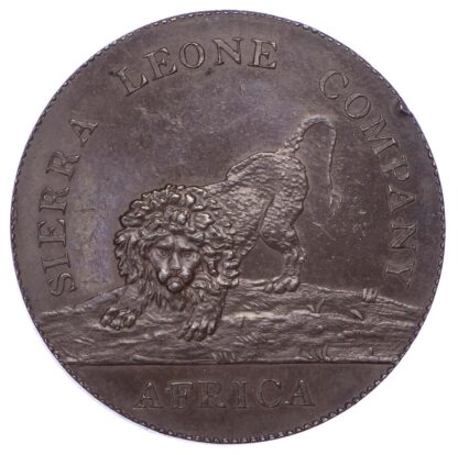 Sierra Leone, bronzed proof penny, 1791