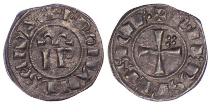 Italy, Sicily, Messina, billon Denaro, Federico II (1197–1250)
