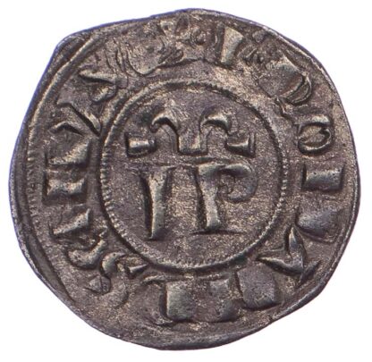 Italy, Sicily, Messina, billon Denaro, Federico II (1197–1250)