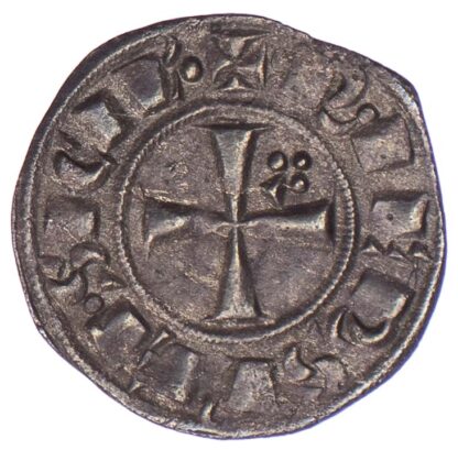 Italy, Sicily, Messina, billon Denaro, Federico II (1197–1250)