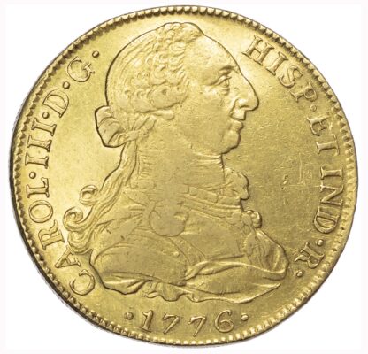 Mexico, Carlos III (1759-1788), gold 8 Escudo, 1776