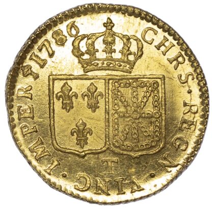 France, Louis XVI, Louis d'Or, 1786