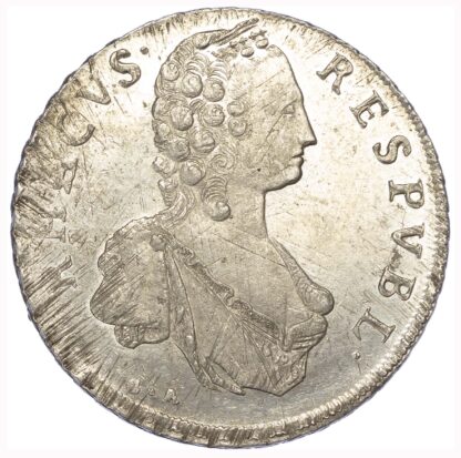 Croatia, Republic of Ragusa (Dubrovnik), silver 2 Ducats, 1794