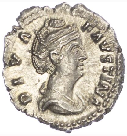 Diva Faustina, Silver Denarius