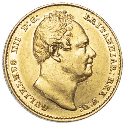 William IV (1830-37), Sovereign, 1833, second bust